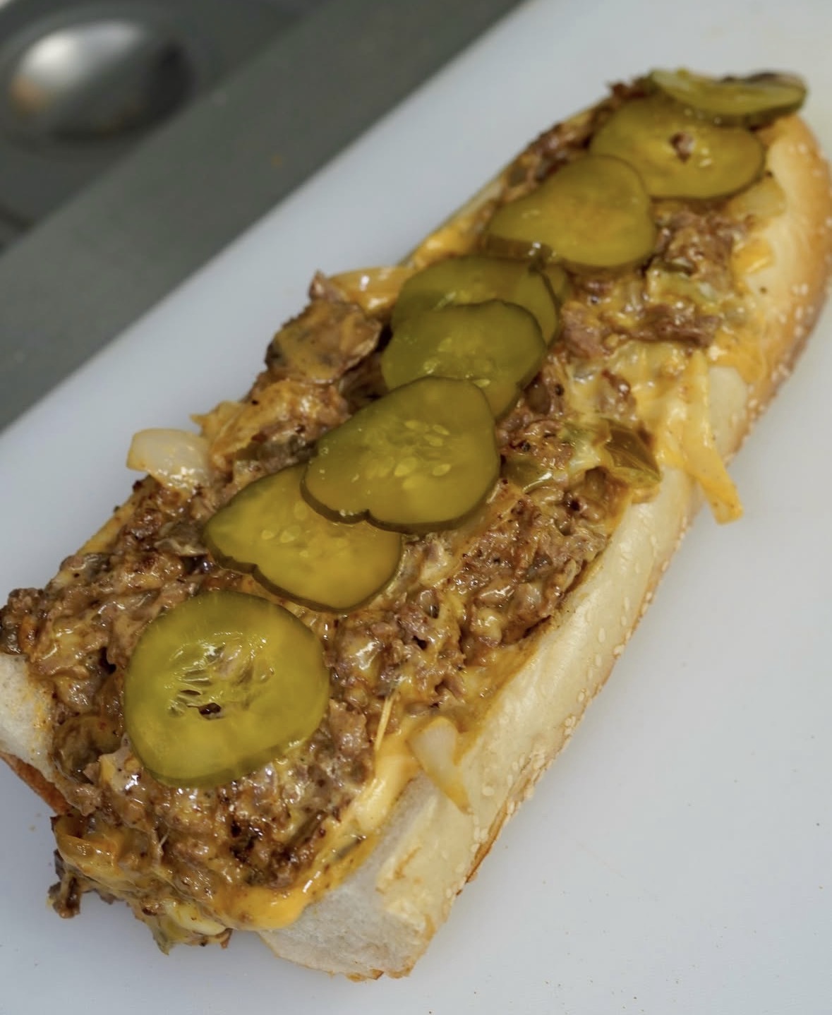 Broad St. Bully ribeye cheesesteak from Balboa Steaks in Newark
